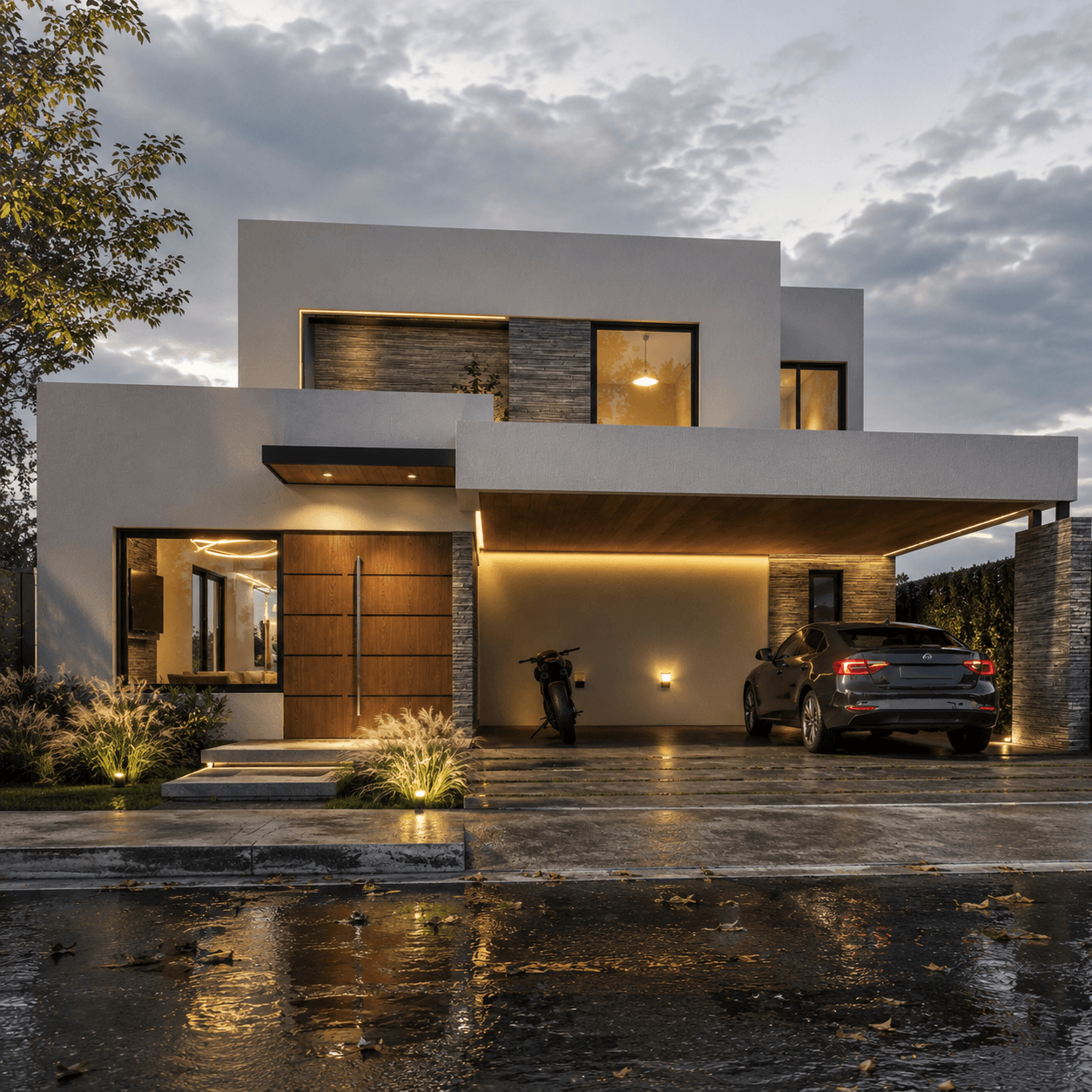 Vivienda unifamiliar en Bº Terra Grappa, Coquimbito - Furiassi Arquitectos